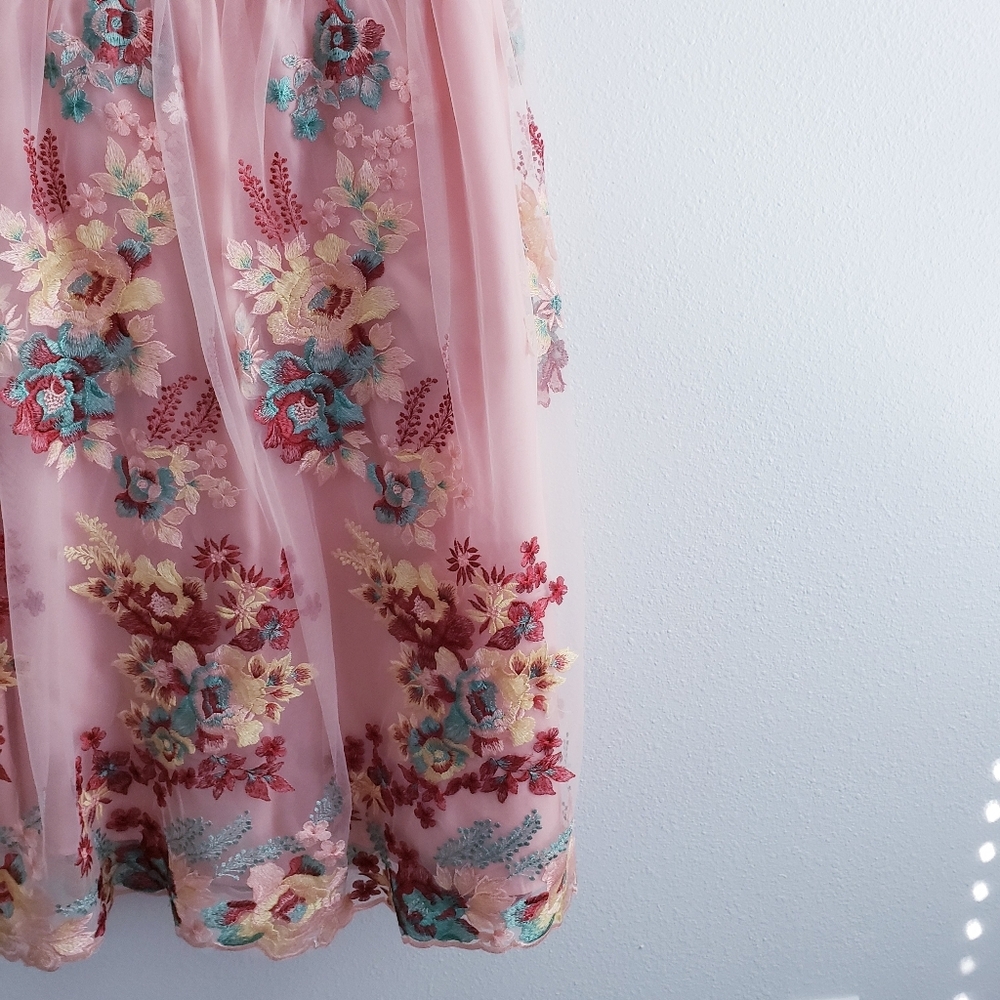 Gianni Bini Off The Shoulder Floral Midi Dress - Picture 6 of 11